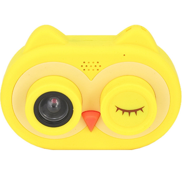Owl Style Children Smart Camera Mini WiFi HD Camera, Style:No Memory Card(Yellow)