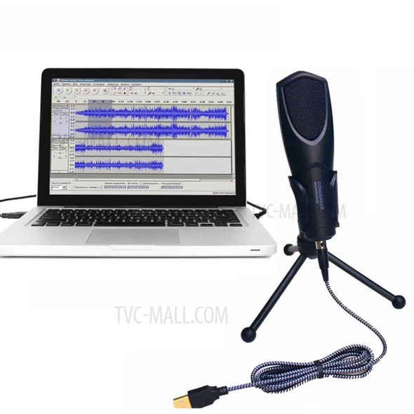 YANMAI Q3B Mini  Professional Desktop Microphone with Tripod Stand