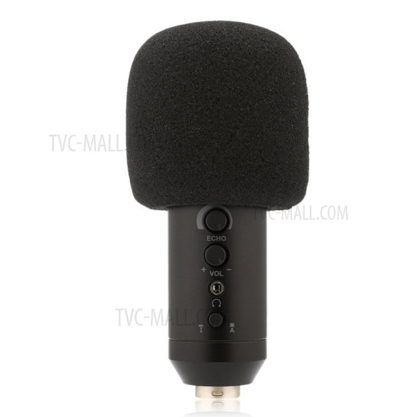 MK-F400TL Professional Condenser Microphone Large Diaphragm Studio Recording Microphone for Computer Mobile Phone
