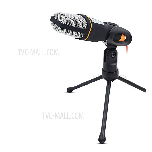 YANMAI SF-666 Desktop Microphone with Tripod 3.5mm Stereo Plug - Black