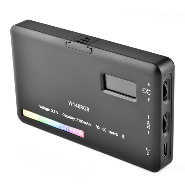 YELANGU RGB140 RGB Pocket Fill Light LED Video Light Portable Photography Lighting