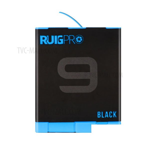 RUIGPRO 1720mAh Rechargeable Battery Replacement for GoPro Hero 9 Black