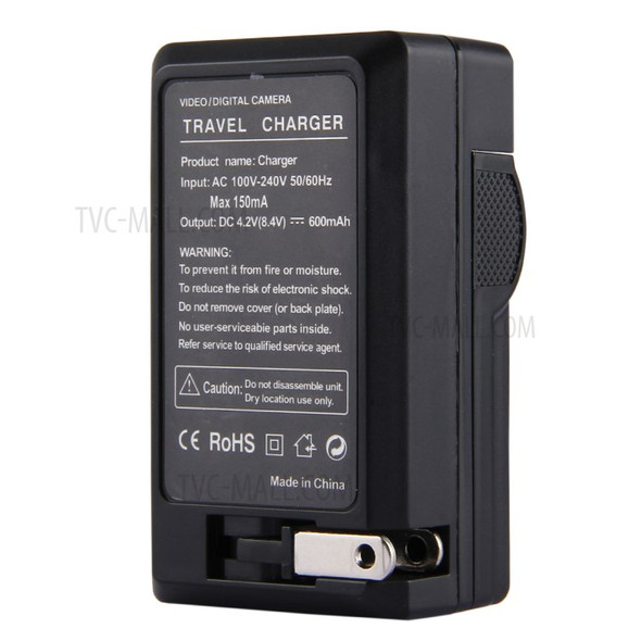 PULUZ PU2110 Camera Battery Charger Travel Charger for Canon NB-4L / NB-8L Battery - US Plug