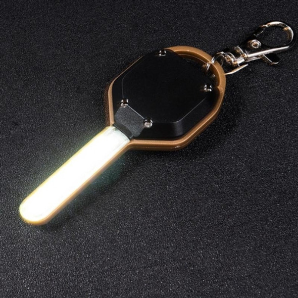 2 PCS Mini Pocket Keychain Light LED White Light Keyring Outdoor Flashlight