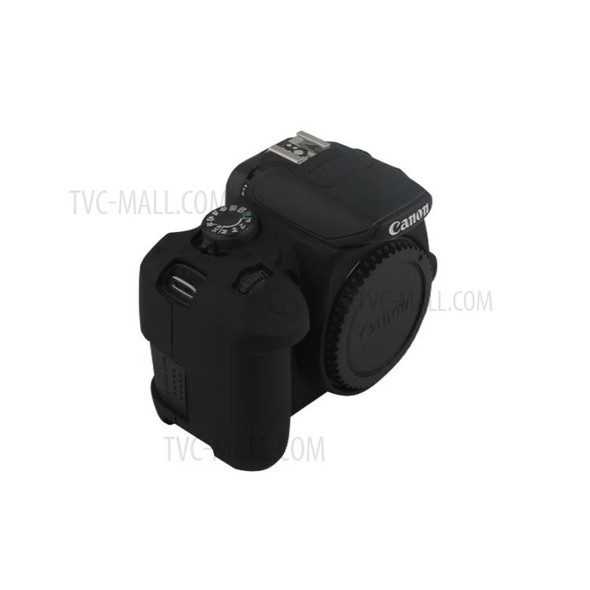Soft Silicone Protective Case for Canon EOS 600D/650D/700D - Black