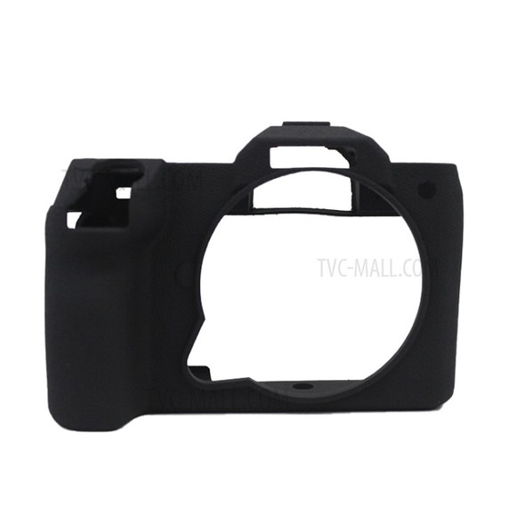 Soft Silicone Camera Case Protector SLR Camera Body Sleeve Cover for Fujifilm GFX 100S - Black