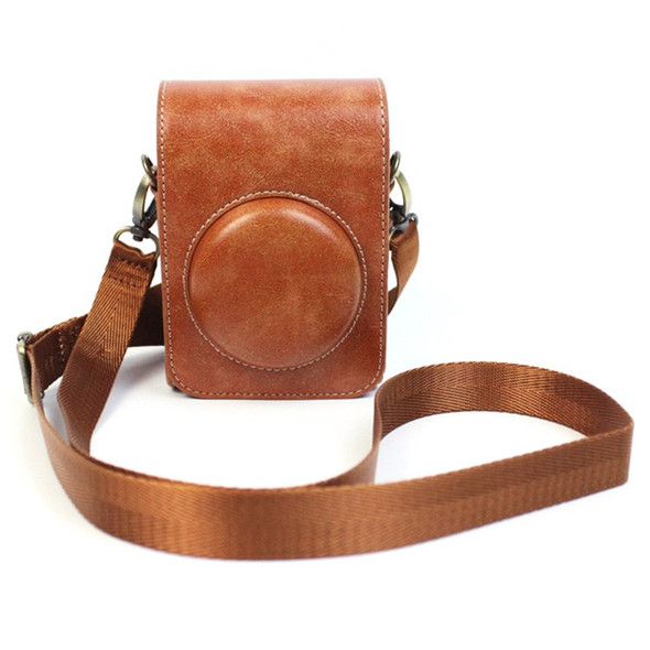 Retro Camera Cover for Sony ZV-1 Multifunction Vertical Style Protective Cover Shoulder Bag Camera Accessories - Brown