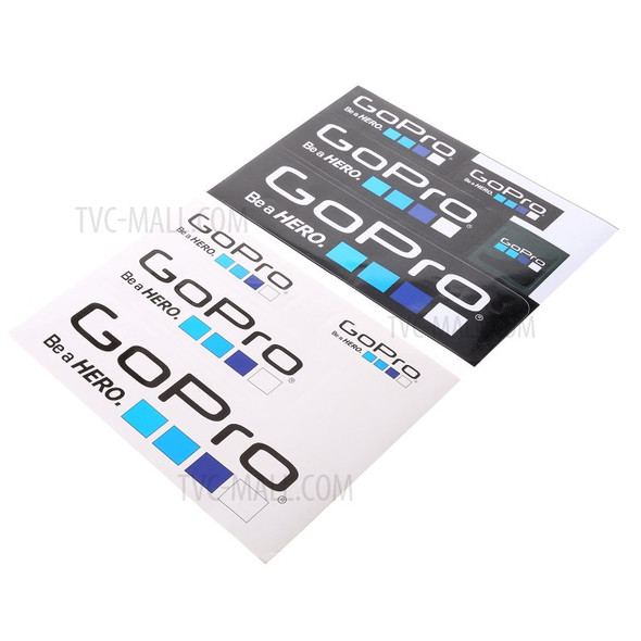 9Pcs/Set for GoPro Hero Camera Decals Stickers Graphic Adhesive Set