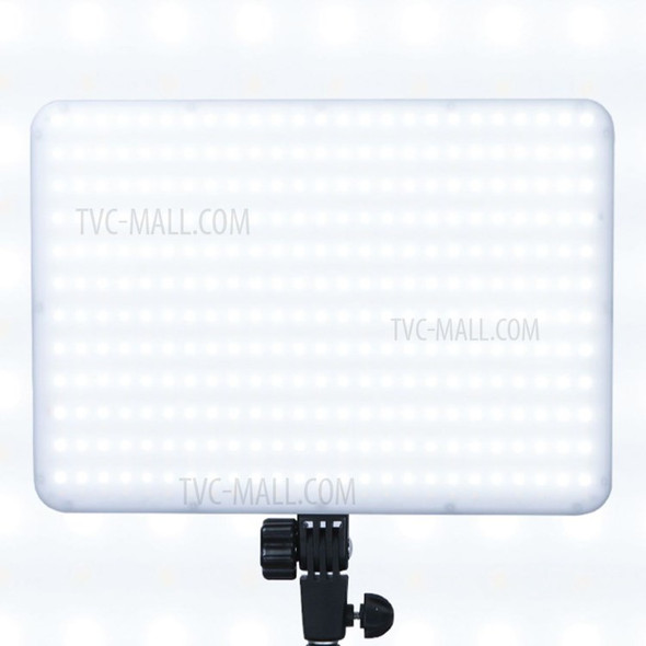 TRIOPO TTV-600 Bi-color Panel Mini LED Light Control Continuous Lighting Function Portable Shooting Light