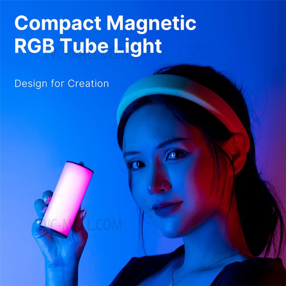 ULANZI I-Light RGB Mini Stick Light 360-degree Full Color Adjustable Video Light Support Magnetic Attraction