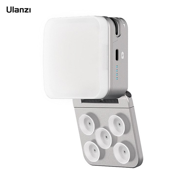 ULANZI CL15 Cube Panel Mini LED Light 2700K-8500K Dimmable CRI95+ Video Conference Lighting Photography Fill Light