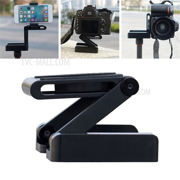 Aluminum Folding Z Flex Camera Bracket Tripod Slide Rail Tripod Stabilizer