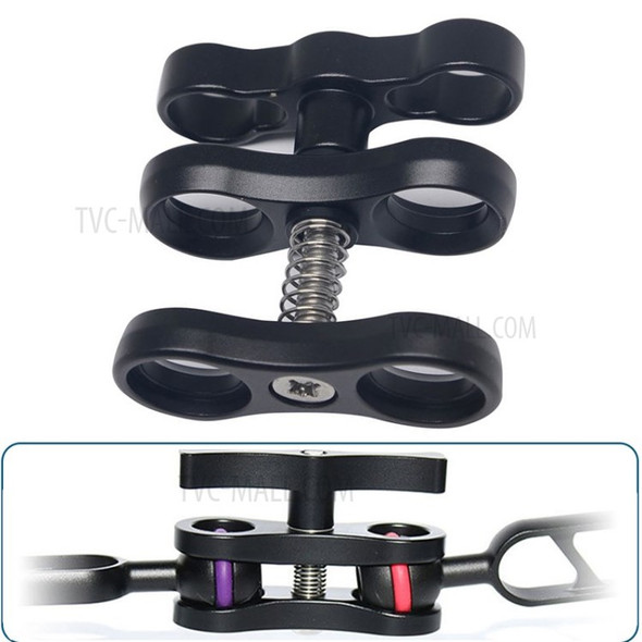 Rotating Diving Clamp Clip Mount for GoPro Action Camera / Light