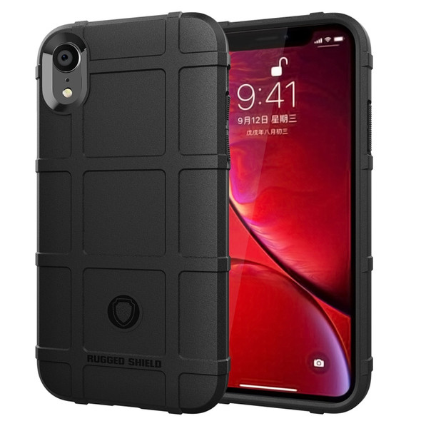 Full Coverage Shockproof TPU Case for iPhone XR(Black)