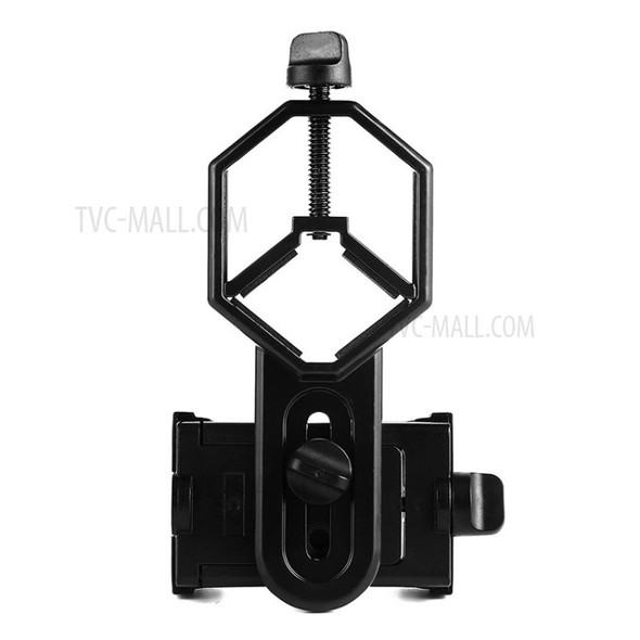 Cellphone Holder Telescope Adapter Phone Mount for Binocular Monocular Microscope - Metal Handle