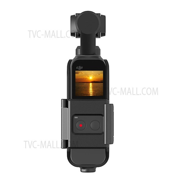 A407 Protective Frame Cover for DJI Pocket Osmo Action Camera Mount Bracket - Black