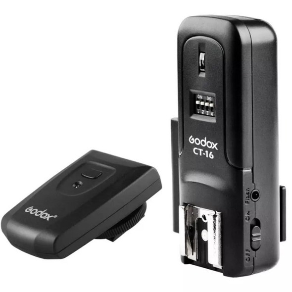 GODOX CT-16 16-Channels Wireless Camera Flash Trigger for Canon Nikon Pentax DSLR Camera - Black