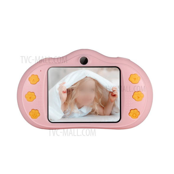 A13 2.0inch HD Screen Kids Video Camera Camcorder with Flashlight Children Toy Gift - Pink