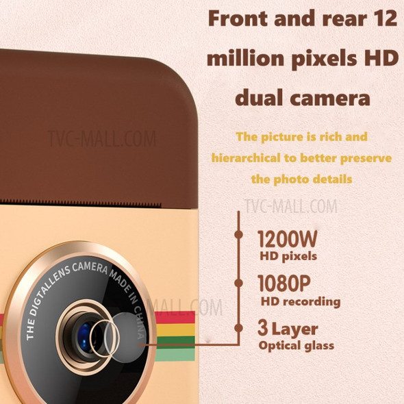 H1 Children Instant Print Camera 2.4inch 1080P HD Digital Camera with Thermal Paper & 16G Micro SD Card