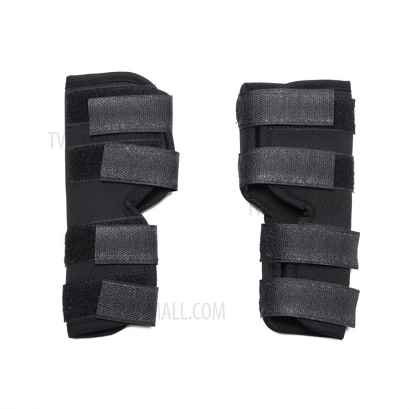 Pet Knee Wrap Dog Hind Leg Hock Joint Support for Injury Recover Dog - Size: M