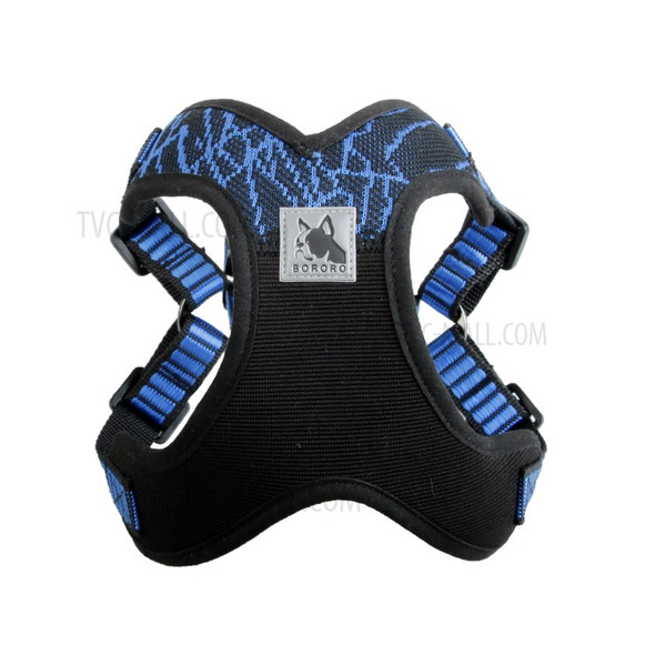 X3 Front Range Pet Harness without Traction Rope - Blue / Size: L