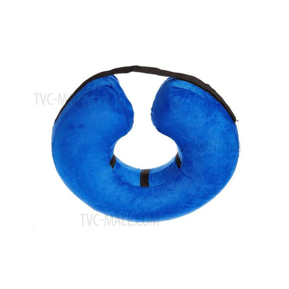 Inflatable Pet Supply Cat Dog Recovery Wound Healing Protective Collar - Size: M