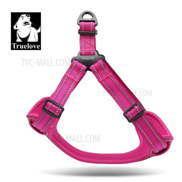 TRUELOVE Outdoor Adventure Pet Vest Front Range Dog Harness with Handle (TLH5991) - Rose / Size: M