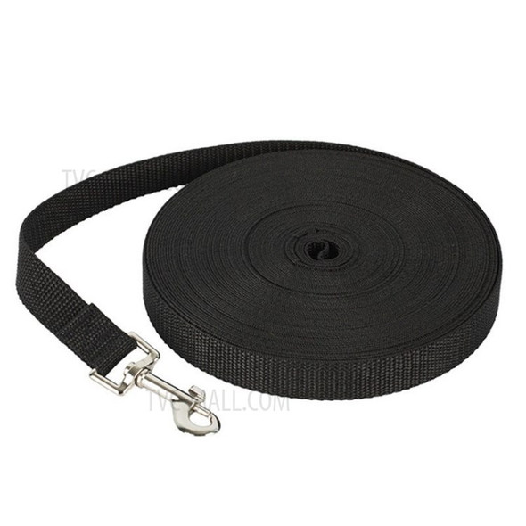 Long Pet Dog Lead Puppy Leash Strong Harness Rope - Black/1.8mx1.5cm