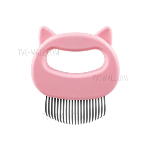 Pet Grooming Comb Cat Dog Comb Brush  -  Pink