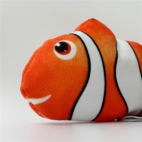 Swing Fish Electric Jumping Fish Automatic Simulation Plush Cat Fish Toy Interactive Cat Bite Toy