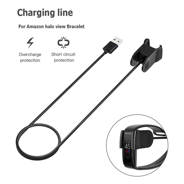 For Amazon Halo View Charging Cable Smart Watch Charger Clip Smart Watch Charger Replacement