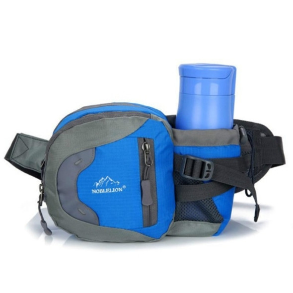 Multi-functional Outdoor Equipment Supplies Kettle Bag Travel Marathon Running Sports Waist Bag(Sky Blue)