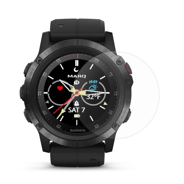 For Garmin Fenix 5X / Fenix 5X Plus / Enduro D38.5mm TPU Screen Protector Explosion-proof High Transparency Screen Film