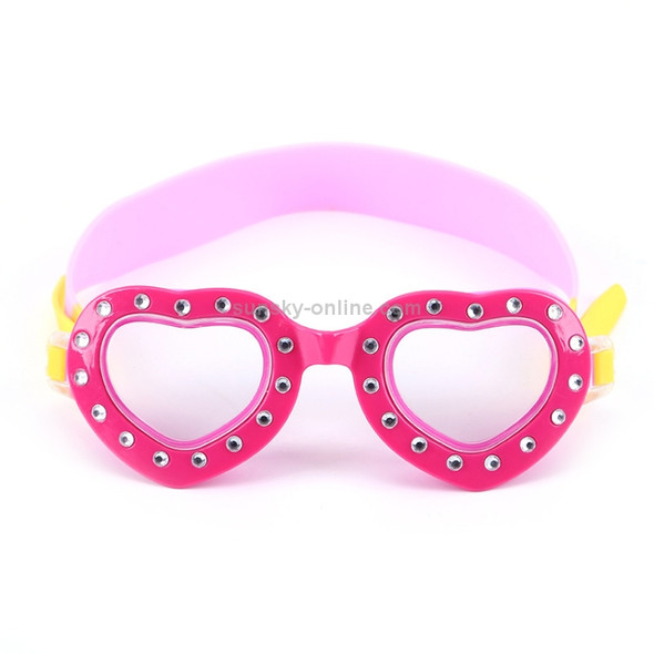 YG-1718 Children Cartoon Silicone Swimming Glasses (Nickel)