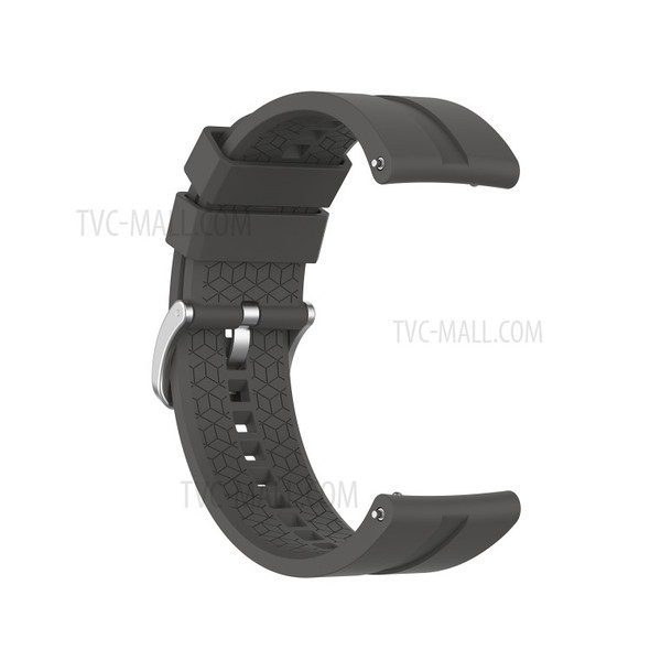 21.5mm Silicone Watch Strap Replacement for Huawei Watch GT 42mm - Brown
