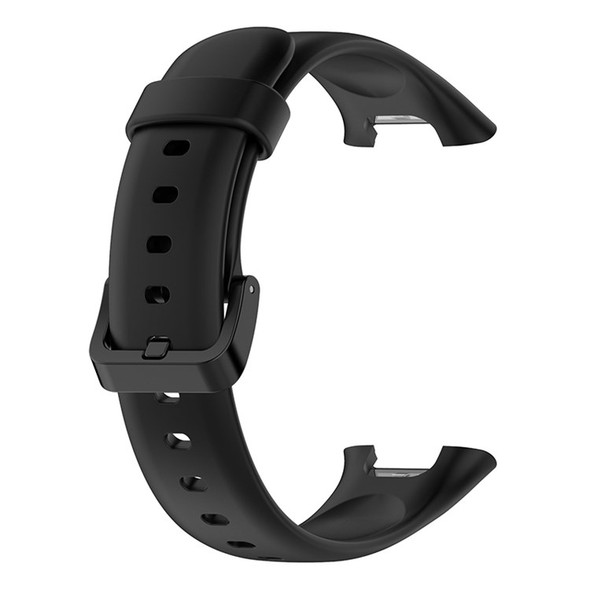 For Xiaomi Mi Band 7 Pro TPE Watch Band Quick Release Wrist Strap for Sports Watch Replacement Accessories - Black