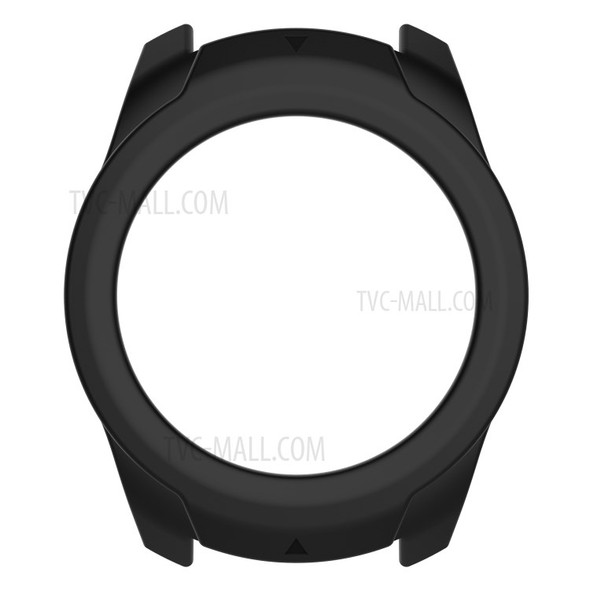 Soft Silicone Frame Case for Ticwatch Pro Watch - Black