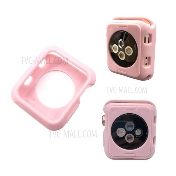 Soft TPU Protective Case for Apple Watch Series 3/2/1 38mm - Pink