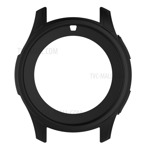 Silicone Smart Watch Protective Case for Samsung Gear S3 Frontier / Galaxy Watch 46mm - Black