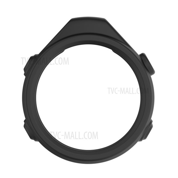 Scratch-Resistant Soft Silicone Bumper Frame Protector Cover for Garmin Approach G12 - Black