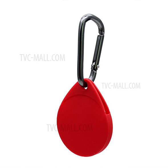 Protective Cover Carry Case for Apple Airtags Bluetooth Wireless Tracker Anti-lost Device - Red