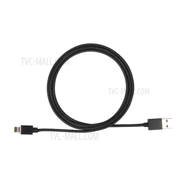 Lightning/Micro USB/Type-C 3-in-1 Magnetic Adsorption Data Sync Mobile Phone Charging Cable - Black