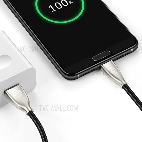 MCDODO CA-5910 1.5m 4A Micro USB High Speed Charge Sync Data Cable, Support Oppo VOOC - Black