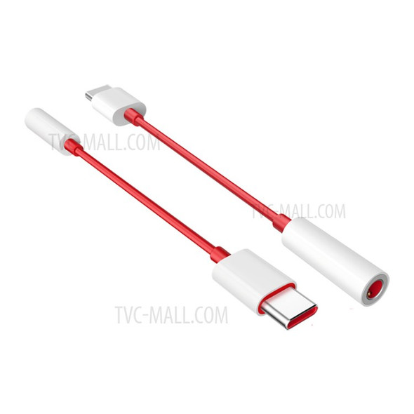 OEM ONEPLUS Reversible Type-C to 3.5mm Earphone Jack Adapter Cable for OnePlus 6T