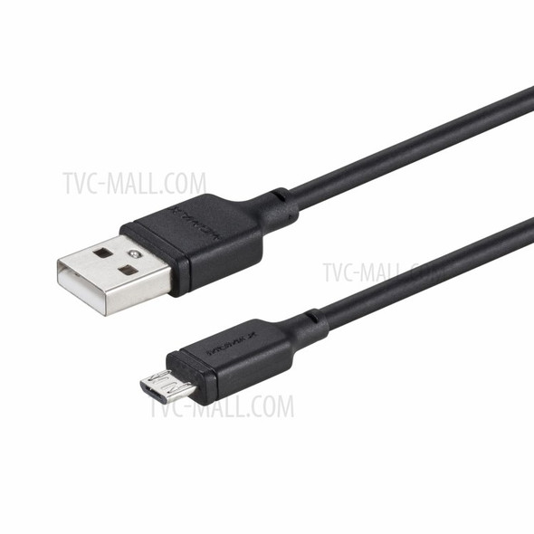 MOMAX 1M Micro USB Sync and Fast Charging Cable for Samsung Huawei Xiaomi - Black