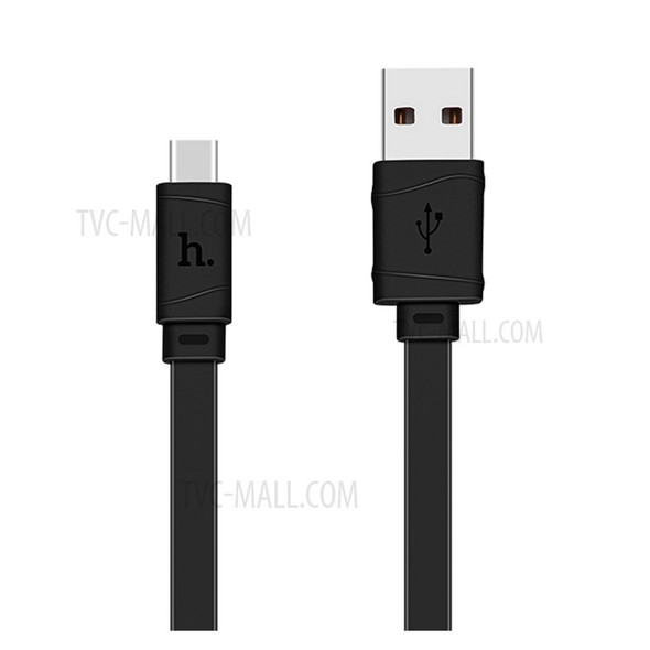 HOCO X5 Bamboo Texture USB Type-C Charge Charging Data Sync Cable - Black