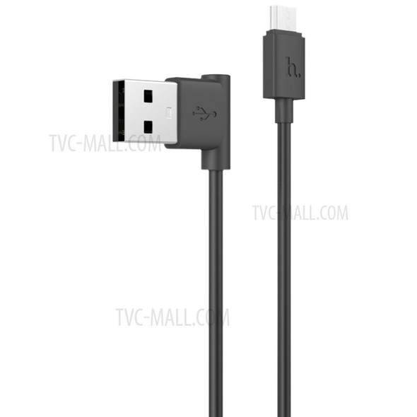 HOCO UPM10 L Type Quick Charging Cable Data Cord for Android Micro USB - Black