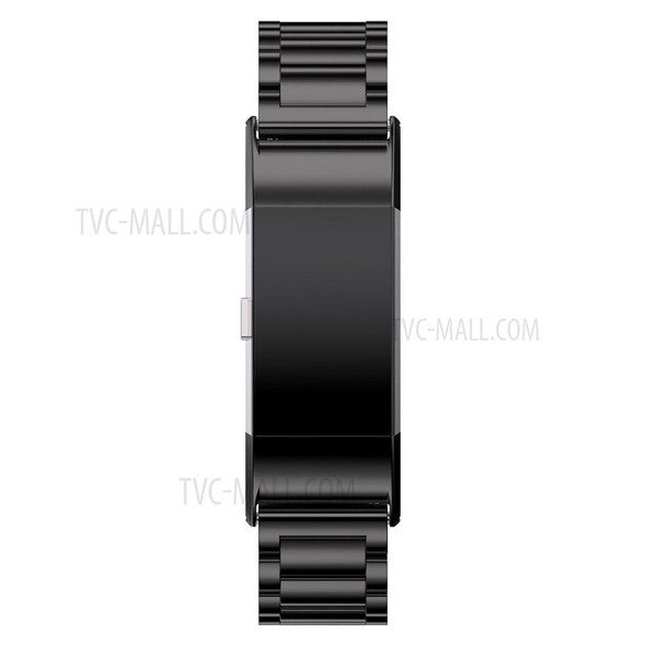 316L Stainless Steel Watch Band for Fitbit Charge 2 - Black