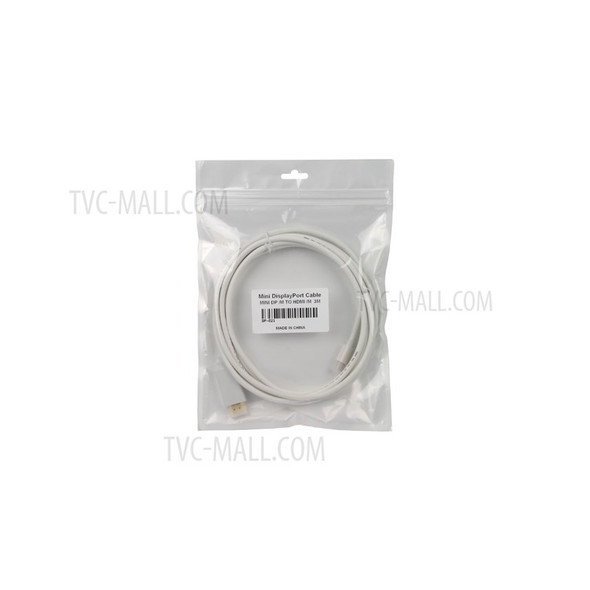 Thunderbolt Port to HDMI Cable M/M, Length:3M/10FT