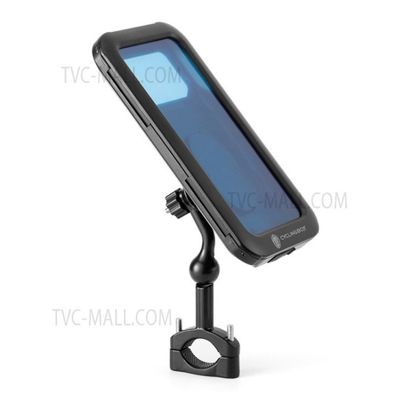 CYCLINGBOX BG-2937 Water-resistant 360° Rotation Touch Screen Bicycle Mobile Phone Bag Holder - Black
